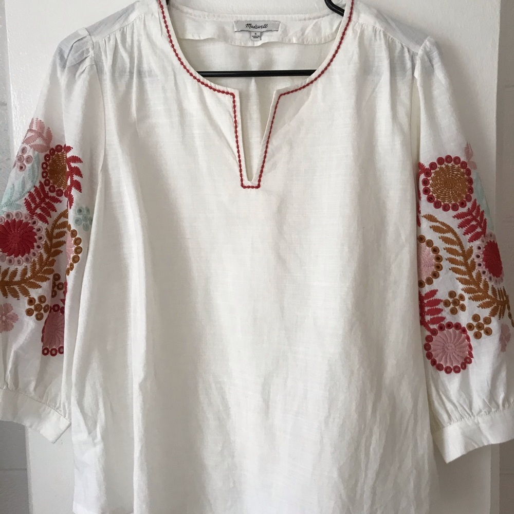 Madewell top, size S